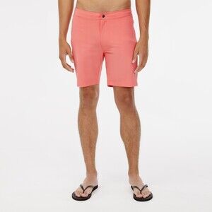 Italic Swim Shorts Large Salmon 7.5 Inseam Quick Dry Lined Beach